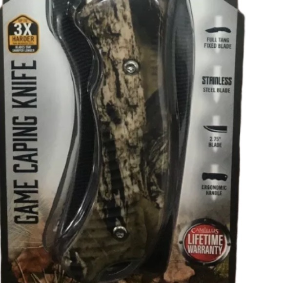 Camillus Game Caping Knife Sheath Camouflage Set of 2 - Picture 7 of 8